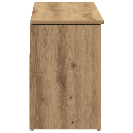 Skobänk hantverksmässig ek 102x30,5x45 cm konstruerat trä