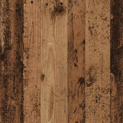 Skoskåp gammalt trä 54x34x183 cm konstruerat trä