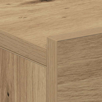 Svävande sängbord artisan ek 40x32x15 cm konstruerat trä