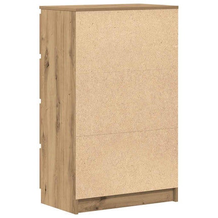 Skänk hantverksmässig ek 60x35x98,5 cm konstruerat trä
