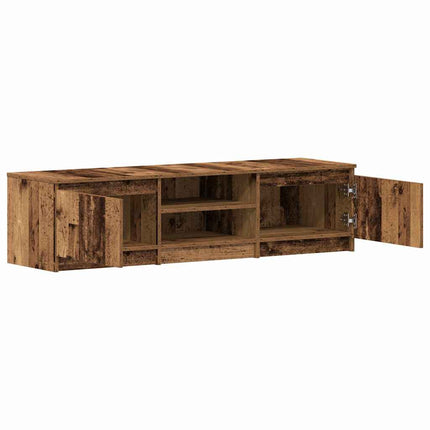 TV-skåp gammalt trä 140x40x36 cm konstruerat trä
