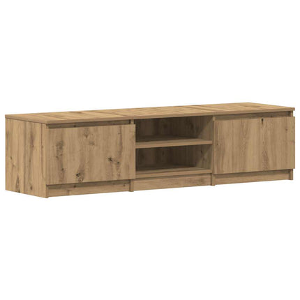 Tv-bänk artisan ek 140x40x36 cm konstruerat trä