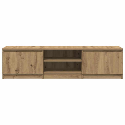 Tv-bänk artisan ek 140x40x36 cm konstruerat trä