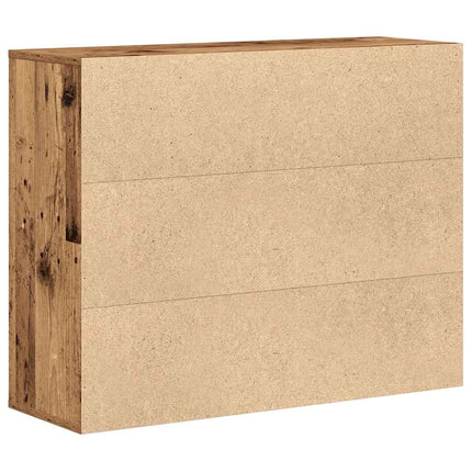 Skänk gammalt trä 88x30x70 cm konstruerat trä