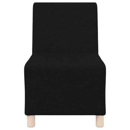 Soffstol utan armstöd svart 55 cm tyg