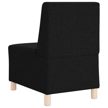 Soffstol utan armstöd svart 55 cm tyg