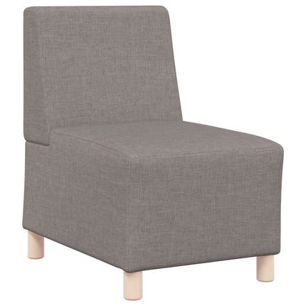Modulsofa utan armstöd Taupe tyg