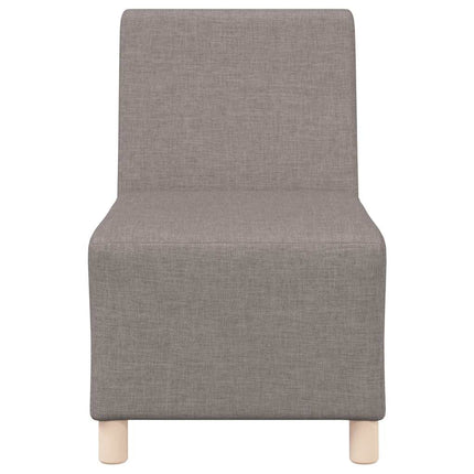 Modulsofa utan armstöd Taupe tyg