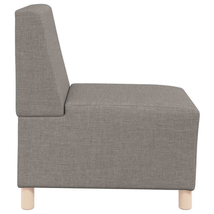 Modulsofa utan armstöd Taupe tyg