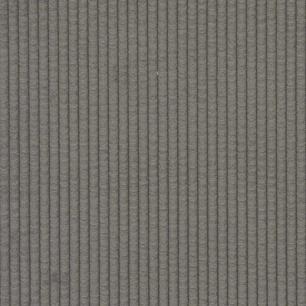 Modulsofa utan armstöd Ljusgrå 55 x 74 x 82 cm Kordread tyg