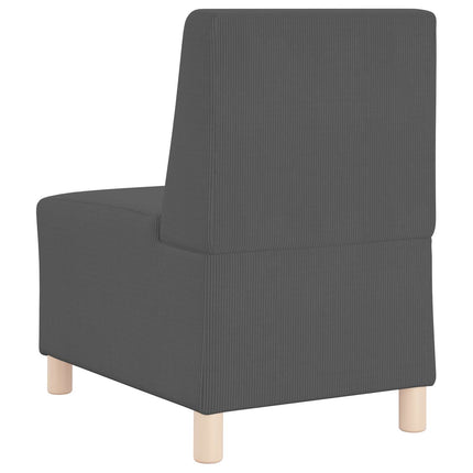 | Modulsofa utan armstöd | Mörkgrå 55 x 74 x 82 cm Kordread tyg