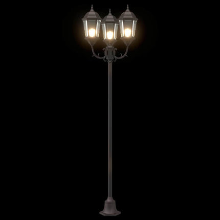 Trädgårdsbelysning Brons 57 x 49 x 241 cm Aluminium och glas