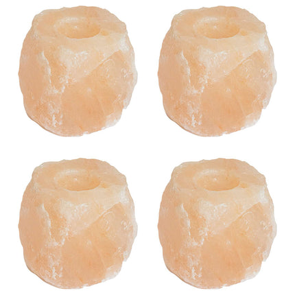 Saltsten Ljuslyktor Rosa Bergsalt