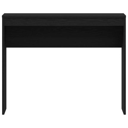Skrivbord svart ek 90x40x72 cm konstruerat trä
