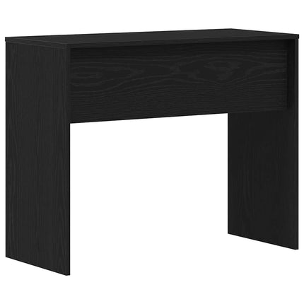 Skrivbord svart ek 90x40x72 cm konstruerat trä