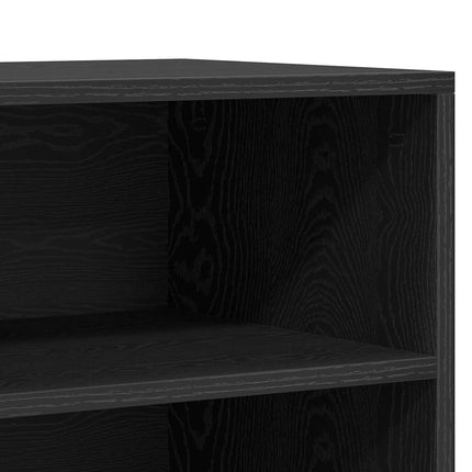 Sideboard Svart Ek 57 x 35 x 70 cm Konstruerat trä