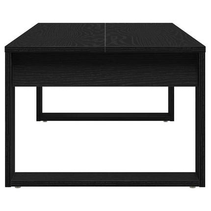 Kaffeebord Svart Ek 102 x 50 x 35 cm Konstruerat trä