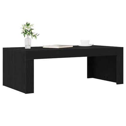 Kaffeebord Svart Ek 102 x 50 x 35 cm Konstruerat trä