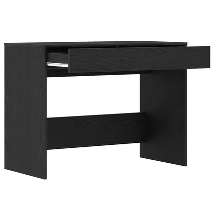 Skrivbord svart ek 101x50x76,5 cm konstruerat trä