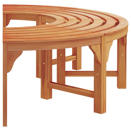 Trädbänk Naturfärg 160 x 80 x 45cm Massiv Eukalyptus Trä