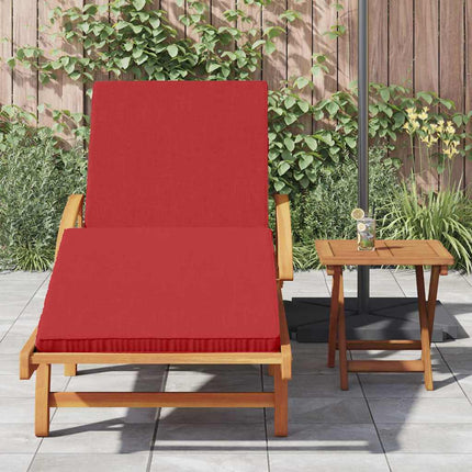 Solstol Röd 200 x 67 x 84 cm Massivt Akaciaträ