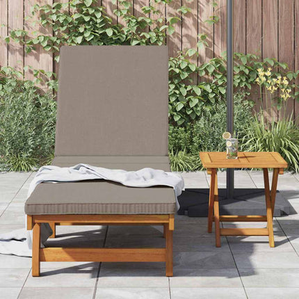 Solstol Reclining Brun 199 x 63 x 85 cm Massivt Akaciaträ