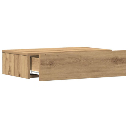 Sängbord artisan ek 60x35 cm konstruerat trä