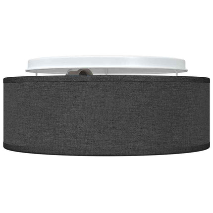 Taklampa med strålkastare Svart 30 x 30 x 13,5 cm tyg