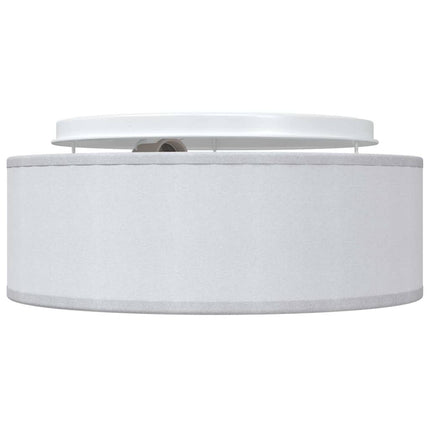 Taklampa med strålkastare Grå 30 x 30 x 13,5 cm tyg