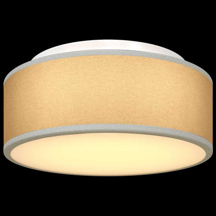 Taklampa med strålkastare Grå 30 x 30 x 13,5 cm tyg