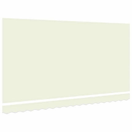 Markisväv Gräddvit 380 x 195 cm Polyester