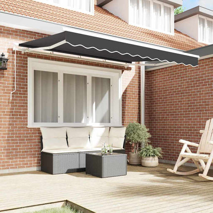 Markisväv Antracit 235 x 195 cm Polyester