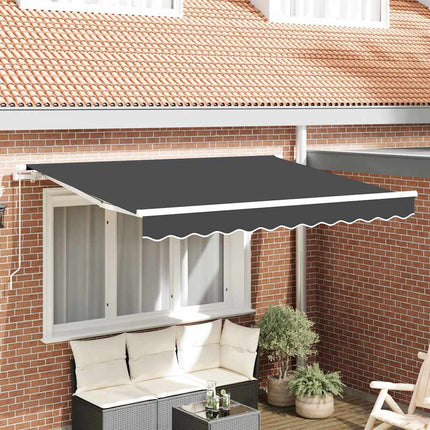 Markisväv Antracit 3 x 2 m Polyester
