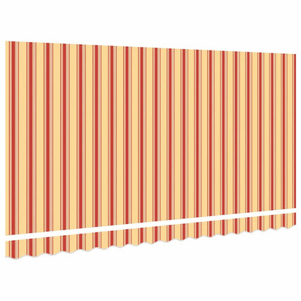 Markisväv Flerfärgsdesign 4 x 2 m Polyester