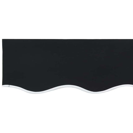 Markisväv Svart 3,5 x 2,5 m Polyester