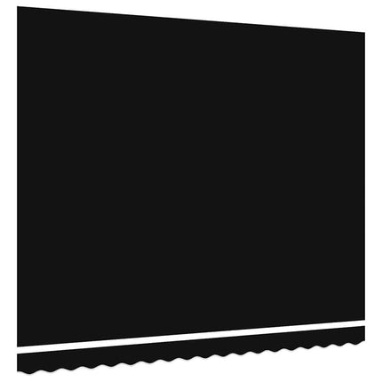 Markisväv Svart 4 × 3 m Polyester