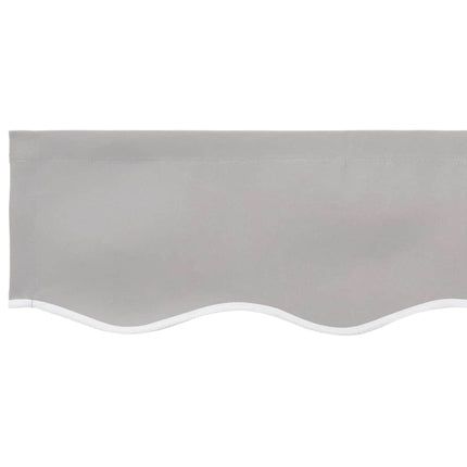 Markisväv Ljusgrå 3,5 x 2 m Polyester