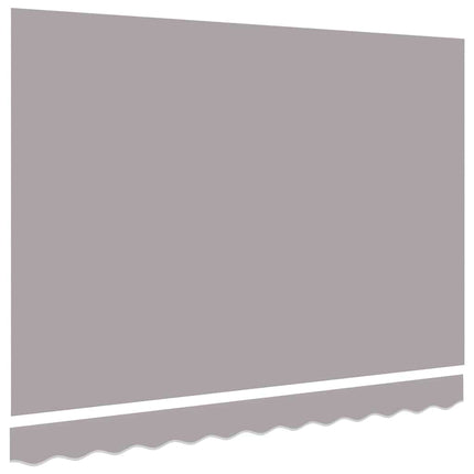 Markisväv Ljusgrå 3,5 x 2 m Polyester