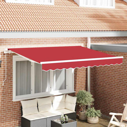 Markisväv Röd 3 x 2,5 m Polyester