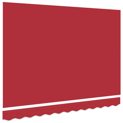 Markisväv Röd 3 x 2,5 m Polyester