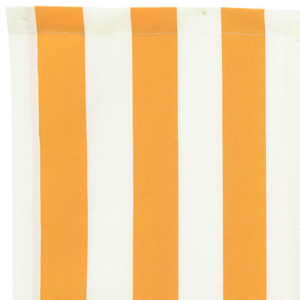 Markiskappa Ersättning Gul och Vit 2,5 m Polyester