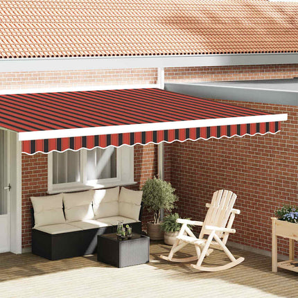 Markiskappa Ersättning Orange / Svart / Gul 4,5 m Polyester