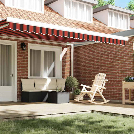 Markiskappa Ersättning Orange / Svart / Gul 4,5 m Polyester