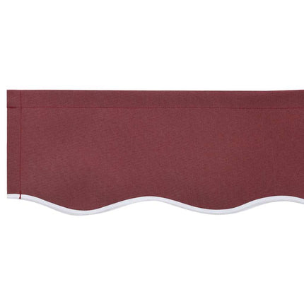 Markiskappa Ersättning Burgundy Rand 2,5 m Polyester