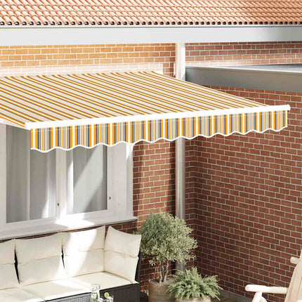 Markiskappa Ersättning Gul och Grå 2,5 m Polyester