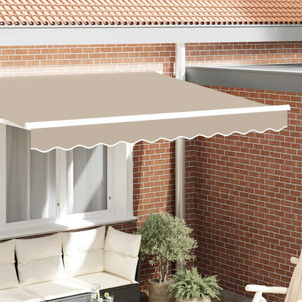 Markiskappa Ersättning Beige 280 x 20 cm Polyester