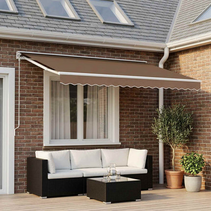 Markiskappa Ersättning Beige 430 x 20 cm Polyester