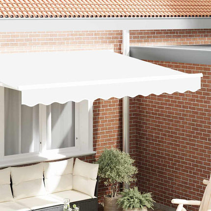 Markiskappa Ersättning Vit 2,5 m Polyester