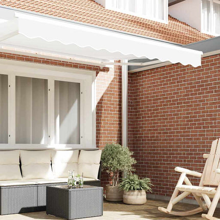 Markiskappa Ersättning Vit 2,5 m Polyester