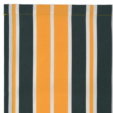 Markiskappa Ersättning Grön och gul 2,5 m Polyester